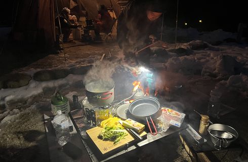アウトドア飯